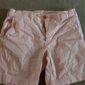 Men’s American eagle shorts, size 31 in pink.